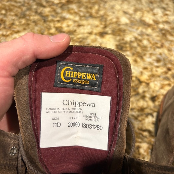 Vintage Men’s Chippewa logger boots - Picture 5 of 5